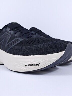 New Balance 1080 v14 Mens 8.5 Max Cushion Road Running Shoes Black Fresh Foam X